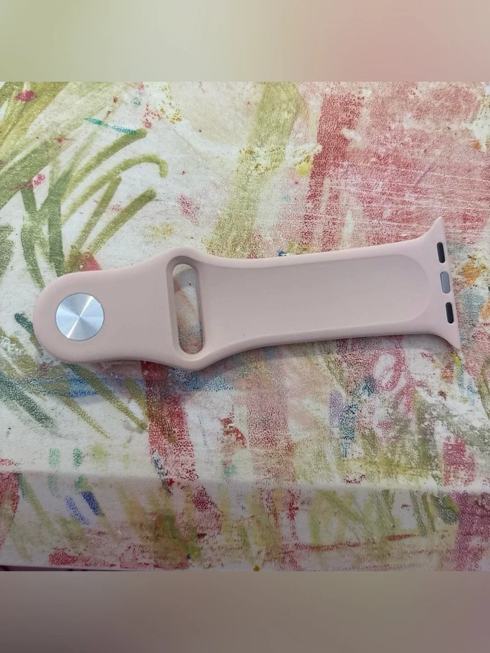 Blush Pink Silicone Apple Watch Band - 3 Piece Set